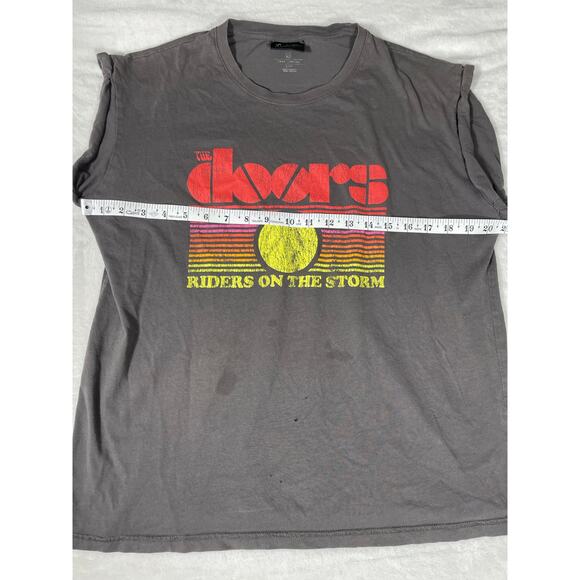 The Doors Riders on the Storm Cutoff Tee L - Picture 3 of 6